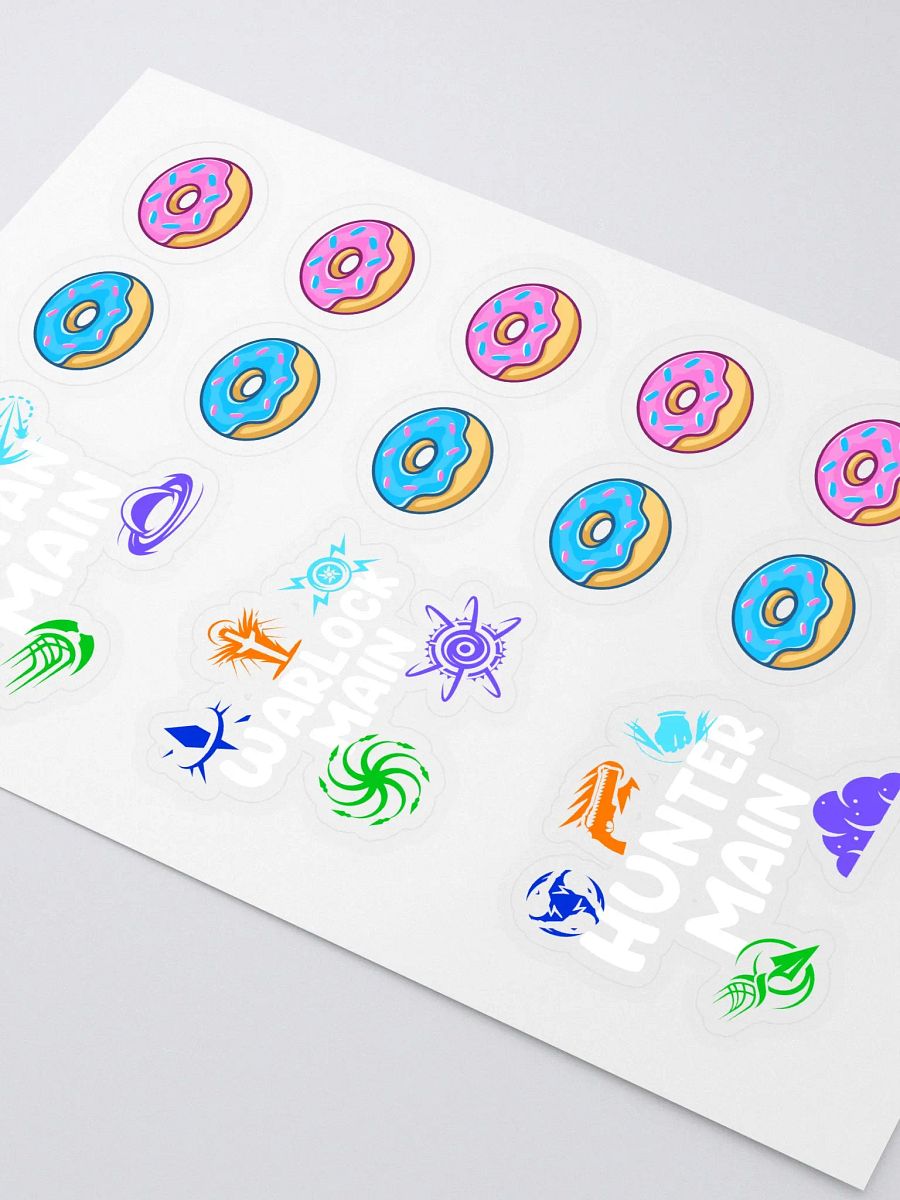 Destiny x Donuts Sticker Pack product image (2)