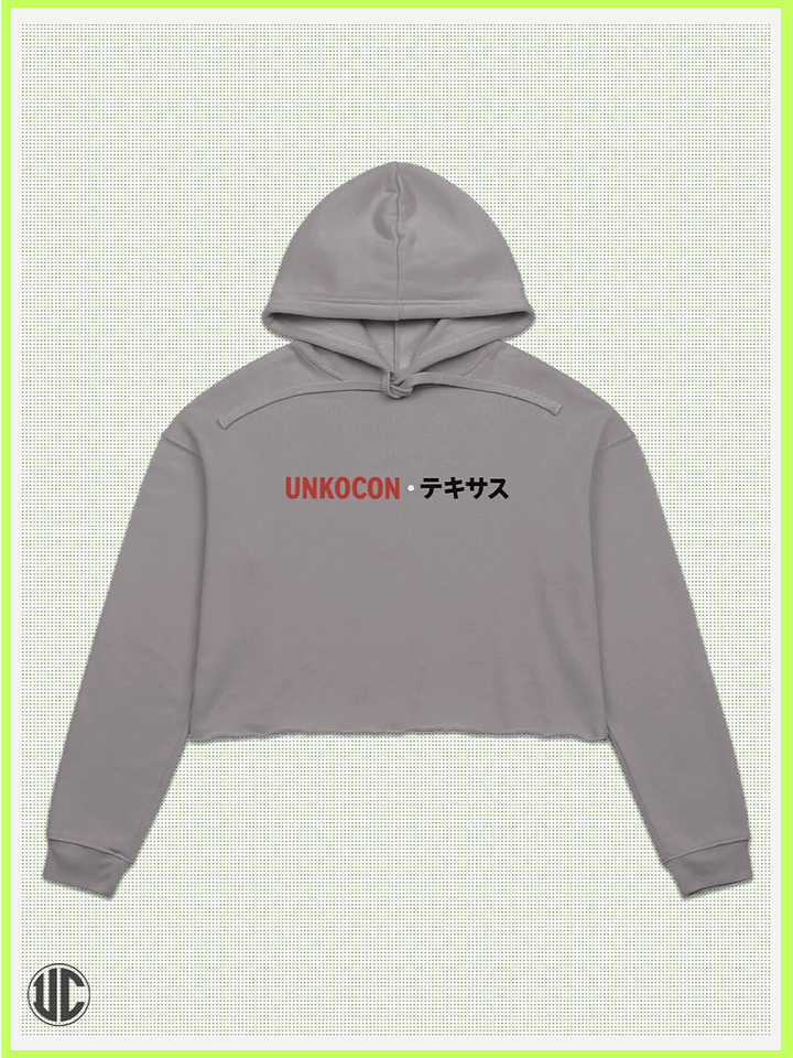 UnkoCon – Corpus Christi TX Skater Crop Hoodie product image (1)