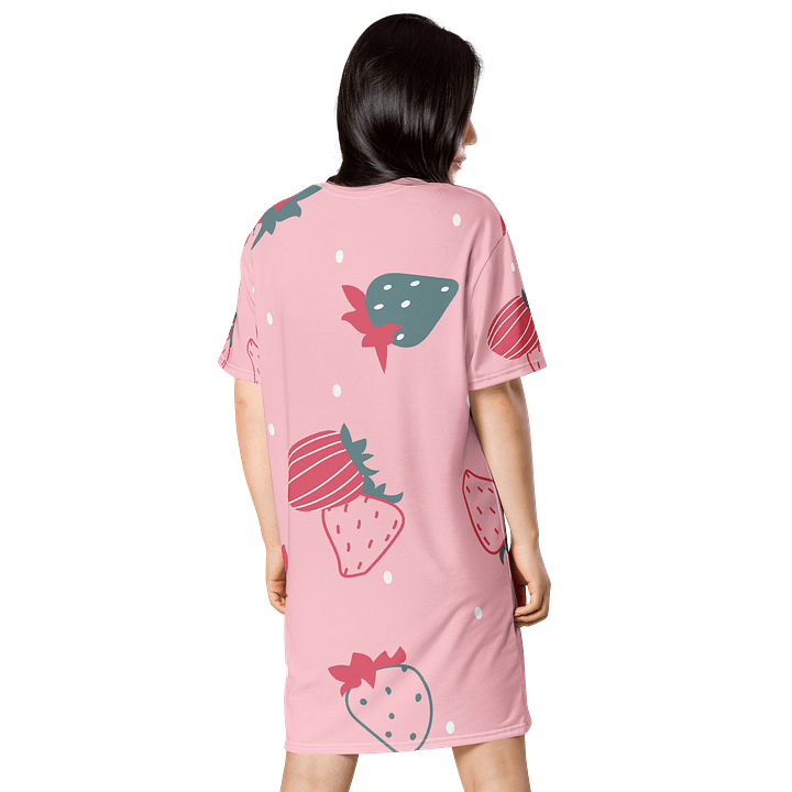 Strawberry Fields Forever T-Shirt Dress product image (2)