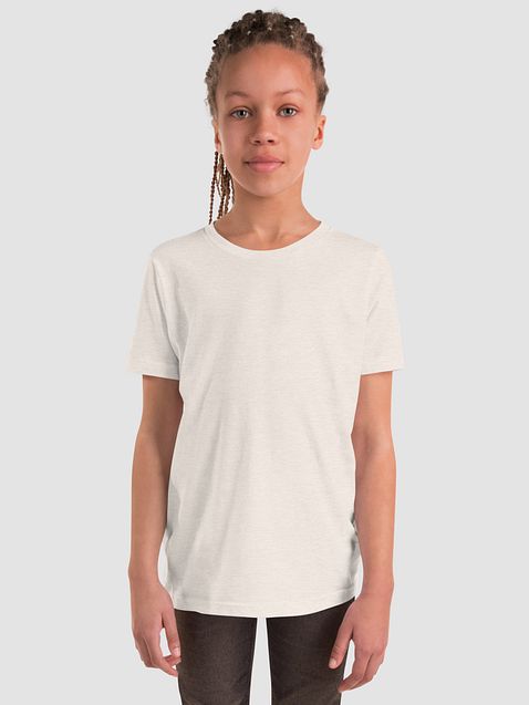 Photo showing Bella+Canvas Youth Short Sleeve T-Shirt
