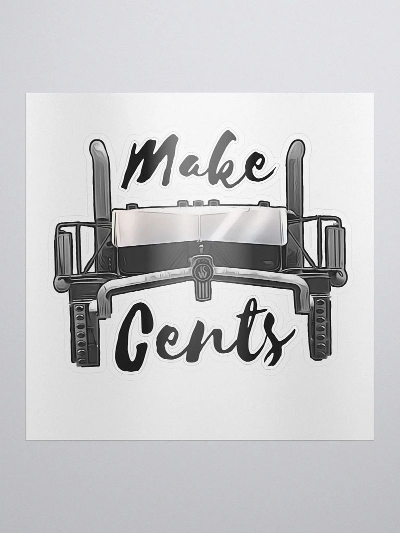 MakeCents Sticker