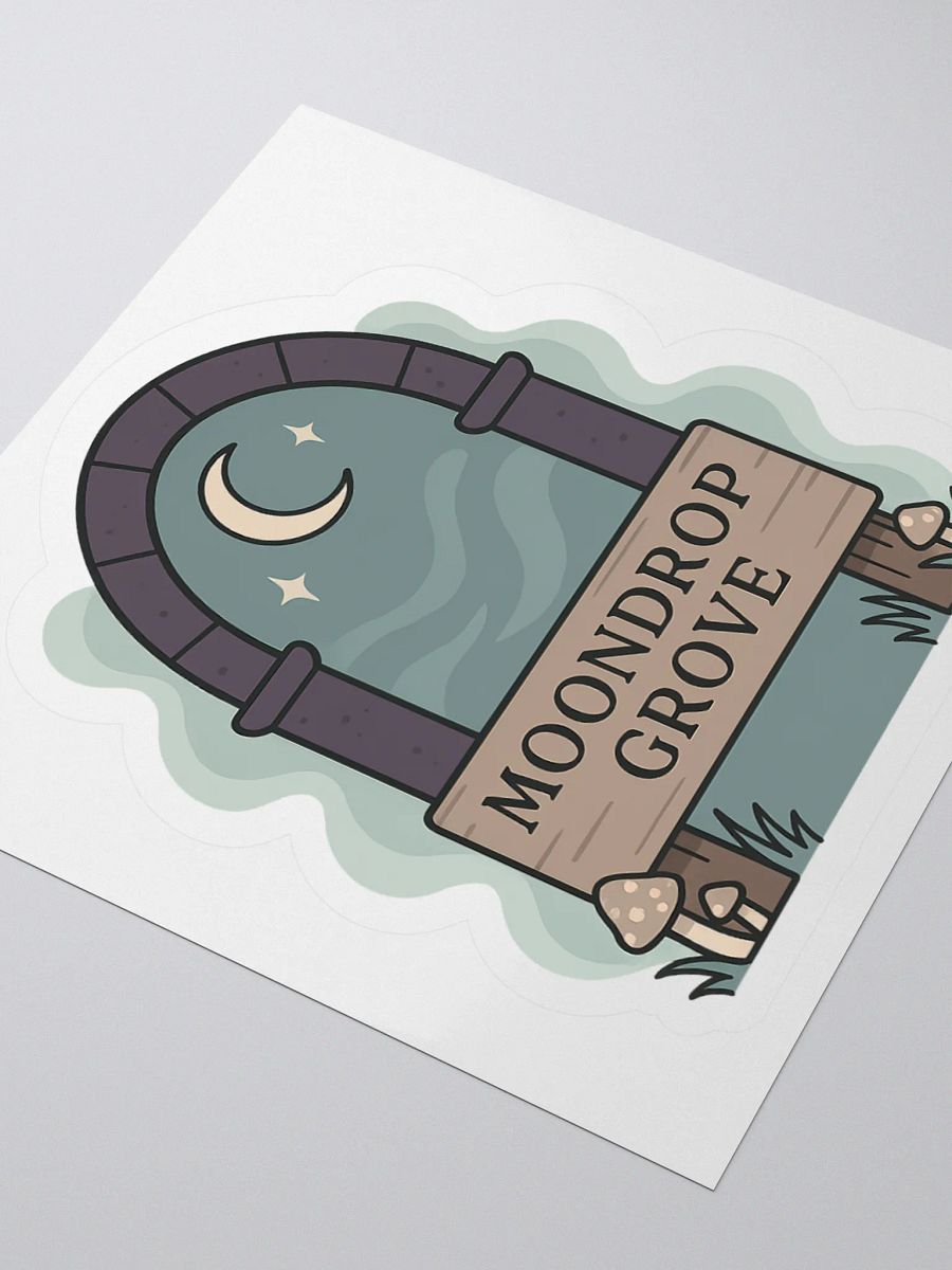 Moondrop Grove Archway – Vinyl Sticker product image (3)