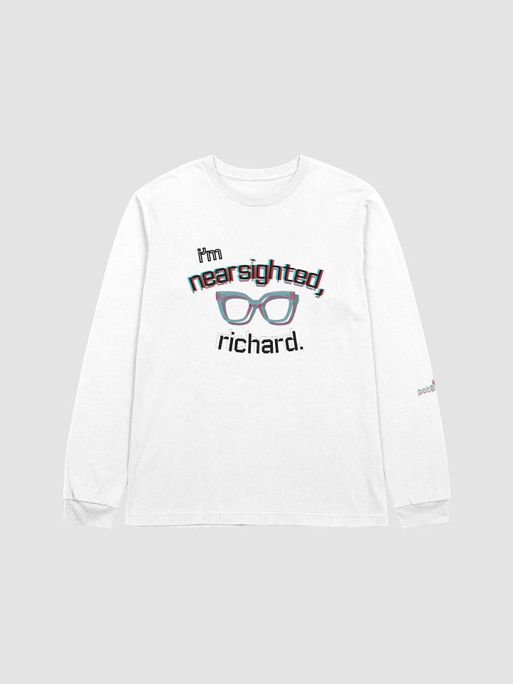 I'M NEARSIGHTED, RICHARD supersoft long sleeve tee product image (13)