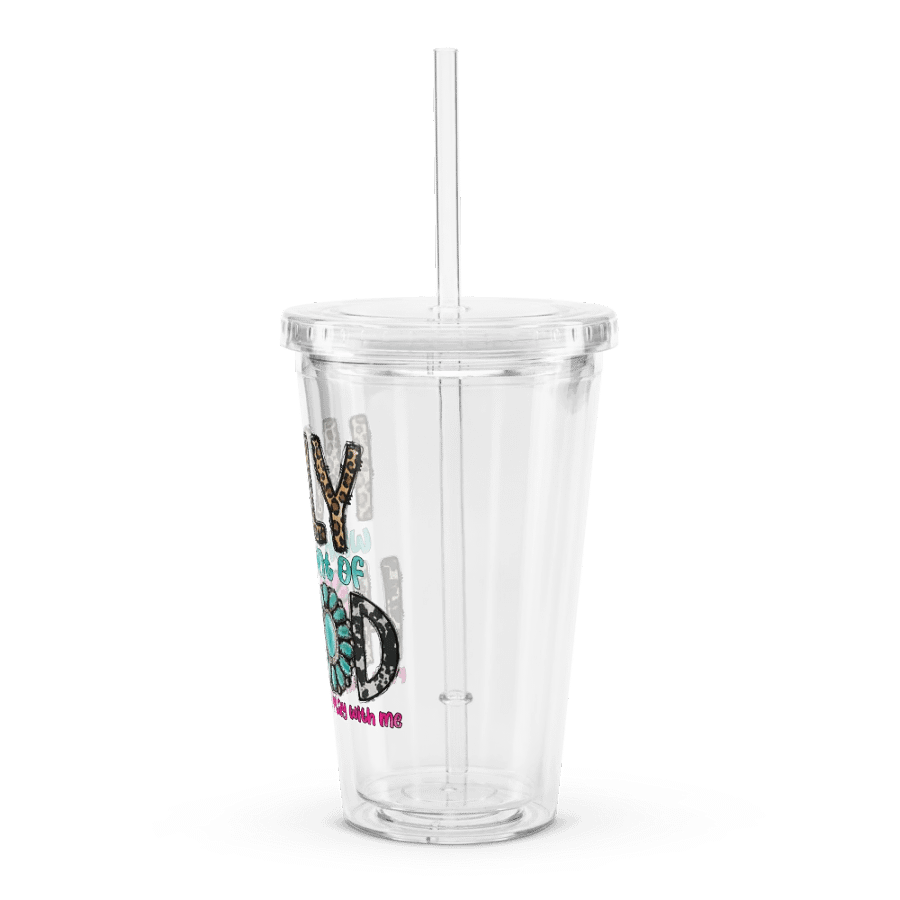 Holy With A Hint of Hood - Double Wall Clear Plastic Tumbler product image (4)