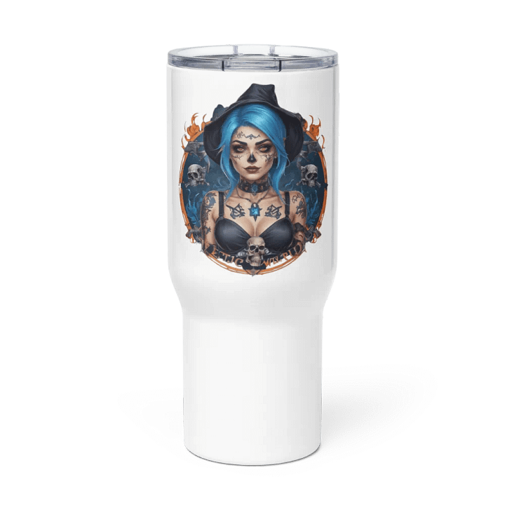 Leticia Wizard Gothic Travel Mug product image (2)