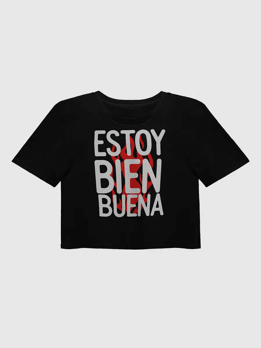 🔥 Crop Top “Estoy Bien Buena” – Fit Atrevido, Energía Total product image (3)