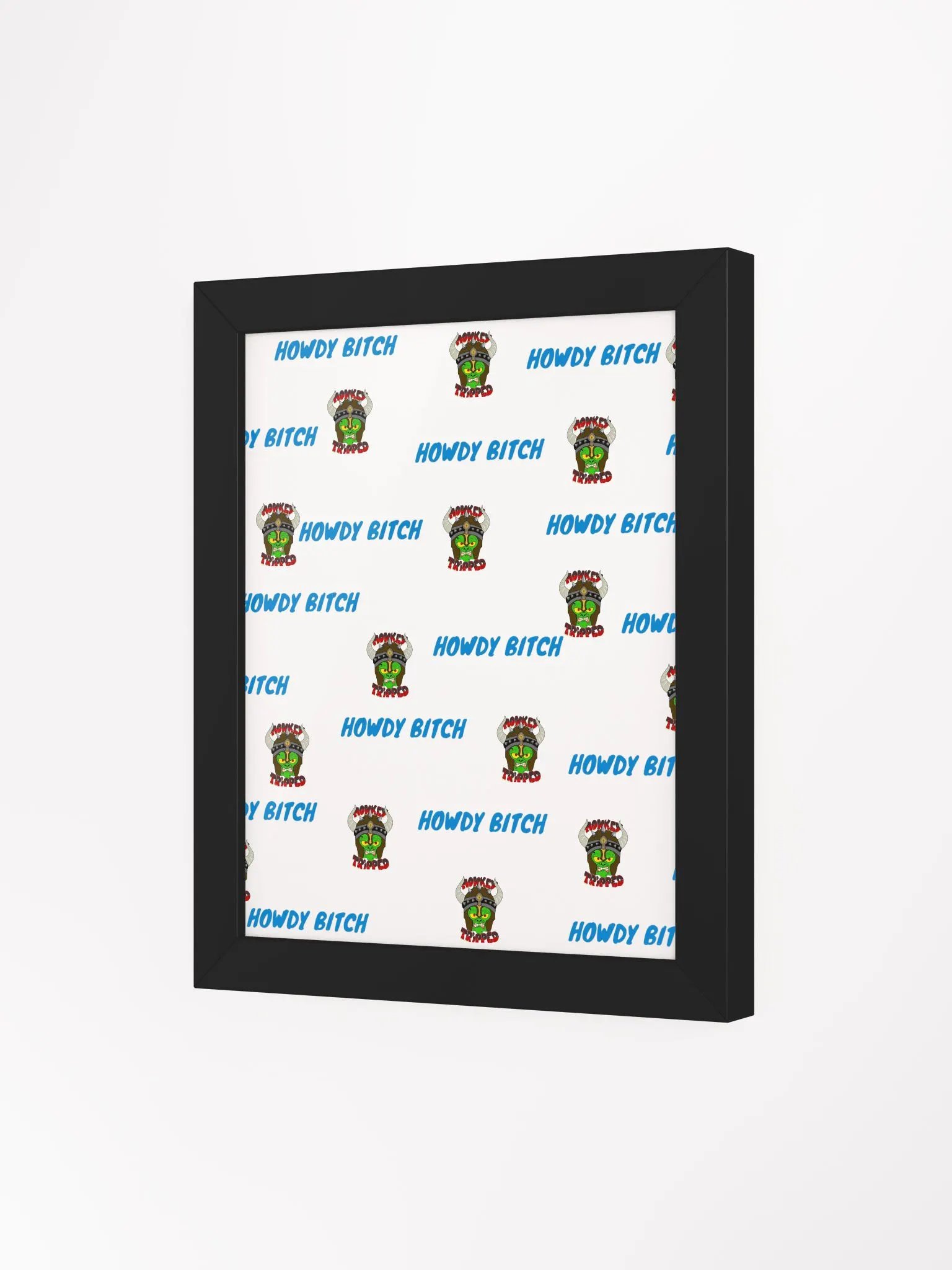 howdy bitch frame art product image (13)