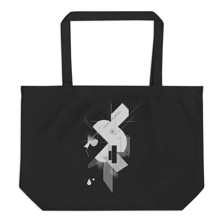 Abstract Persona 002 (Black) (Organic Cotton Tote) product image (1)
