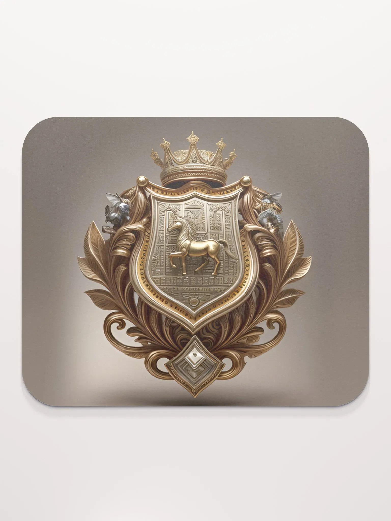 Golden Crown Horse Classic Mouse Pad product image (2)