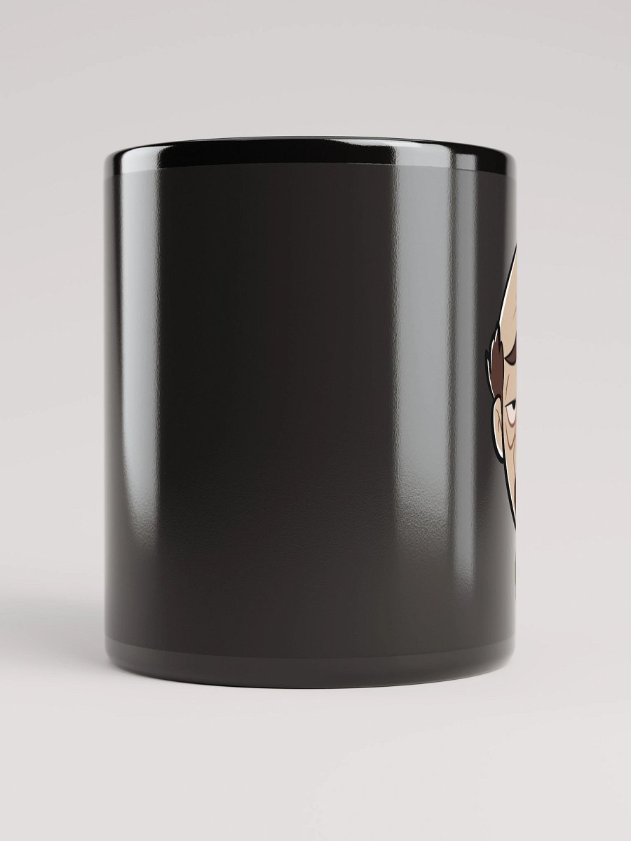 ☕️ Harut Face Mug – Black Ceramic product image (4)