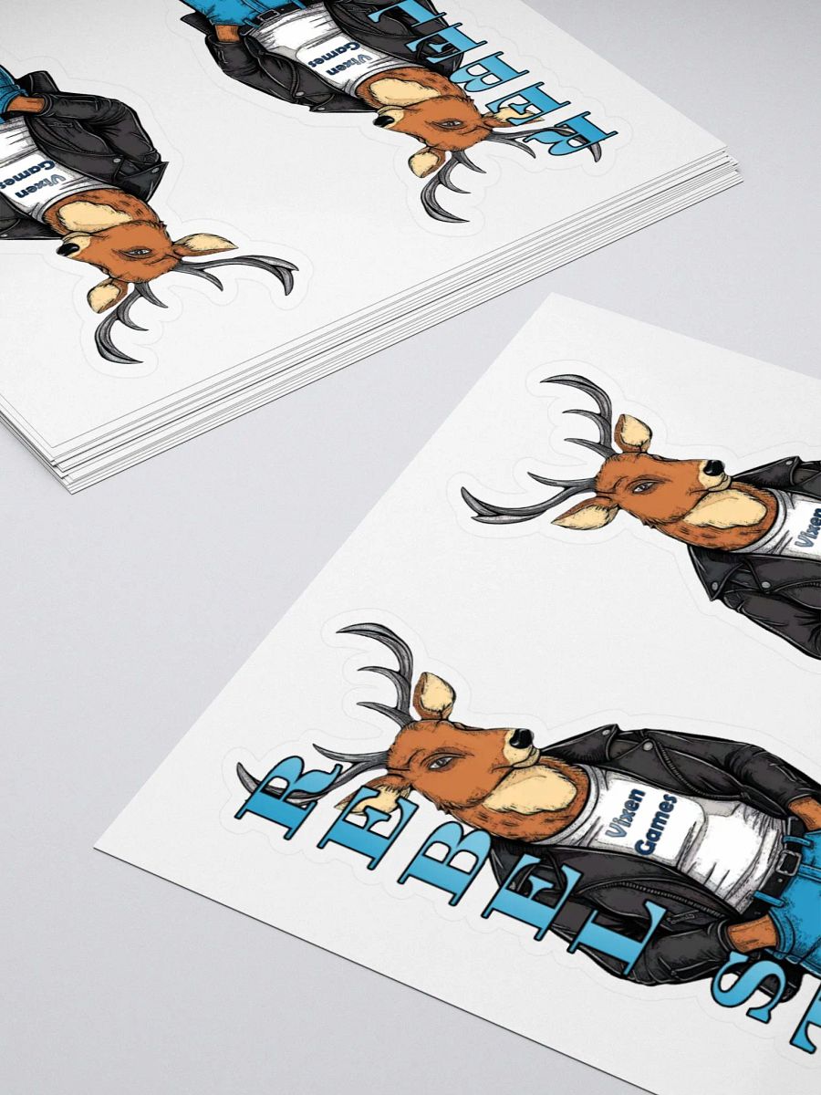 Rebel Stag Vinyl Stickers product image (10)
