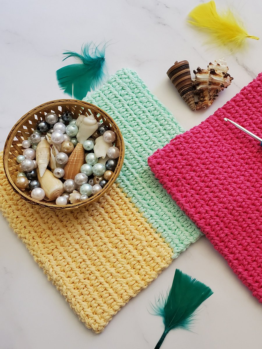 Hottie Hot Pad Written Crochet Pattern for Beginners product image (7)