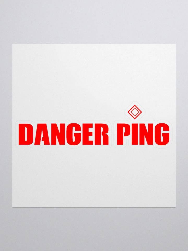 Danger Ping Sticker product image (1)