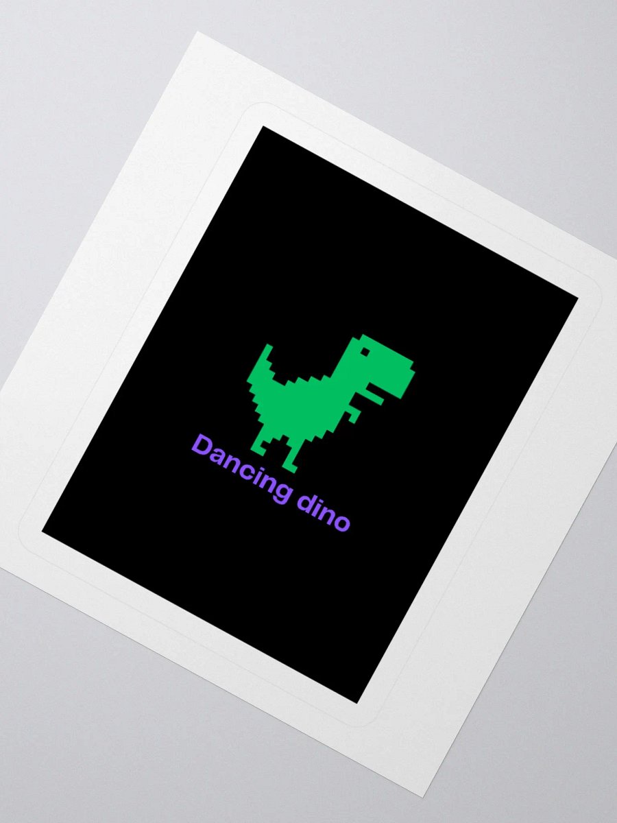 dancing dino stickers product image (8)