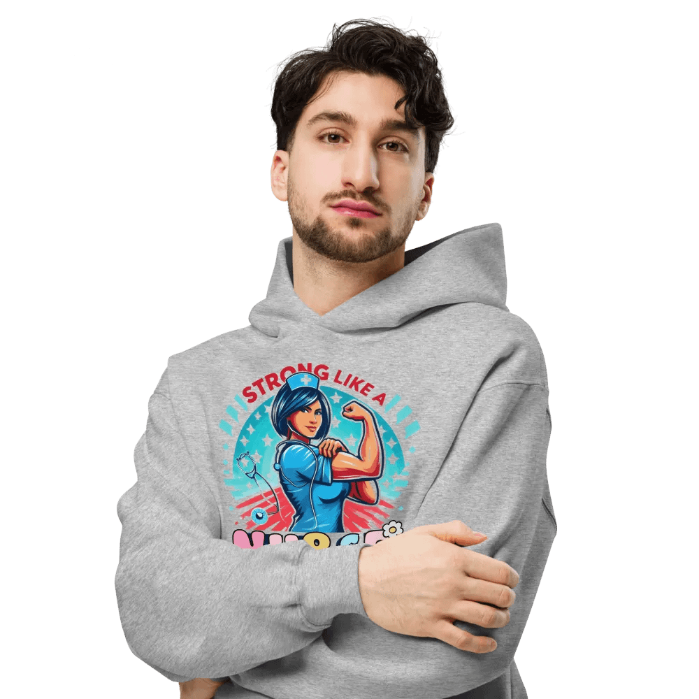 Strong Like a Nurse Premium Hoodie product image (36)