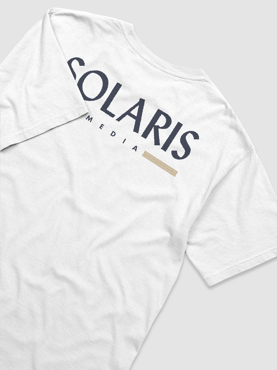 Solaris Logo + Back Print Tee (Light Variant) product image (4)