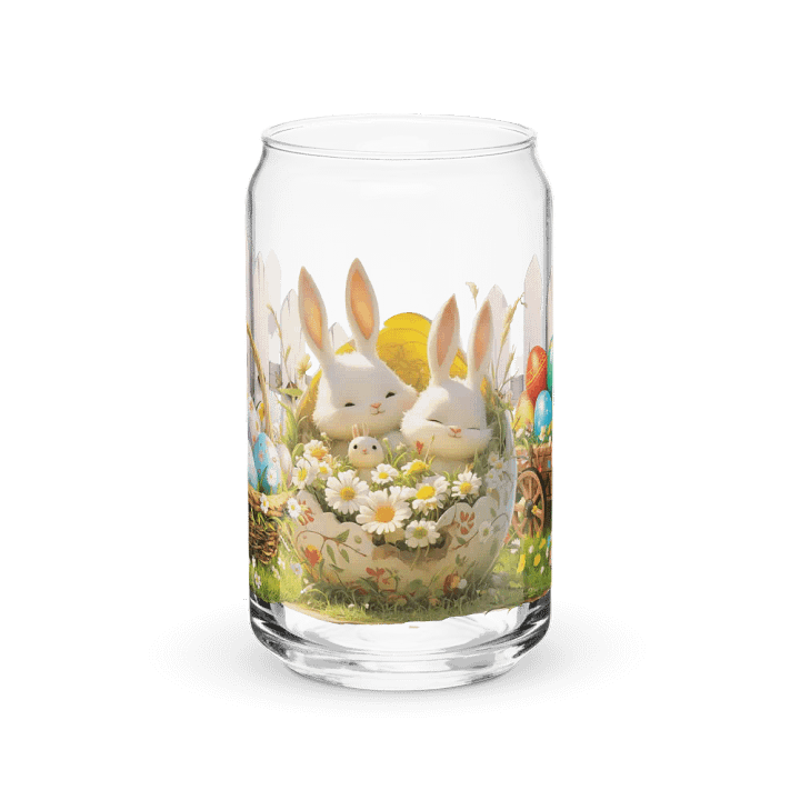 Easter Bunny Can-Shaped Glass product image (2)