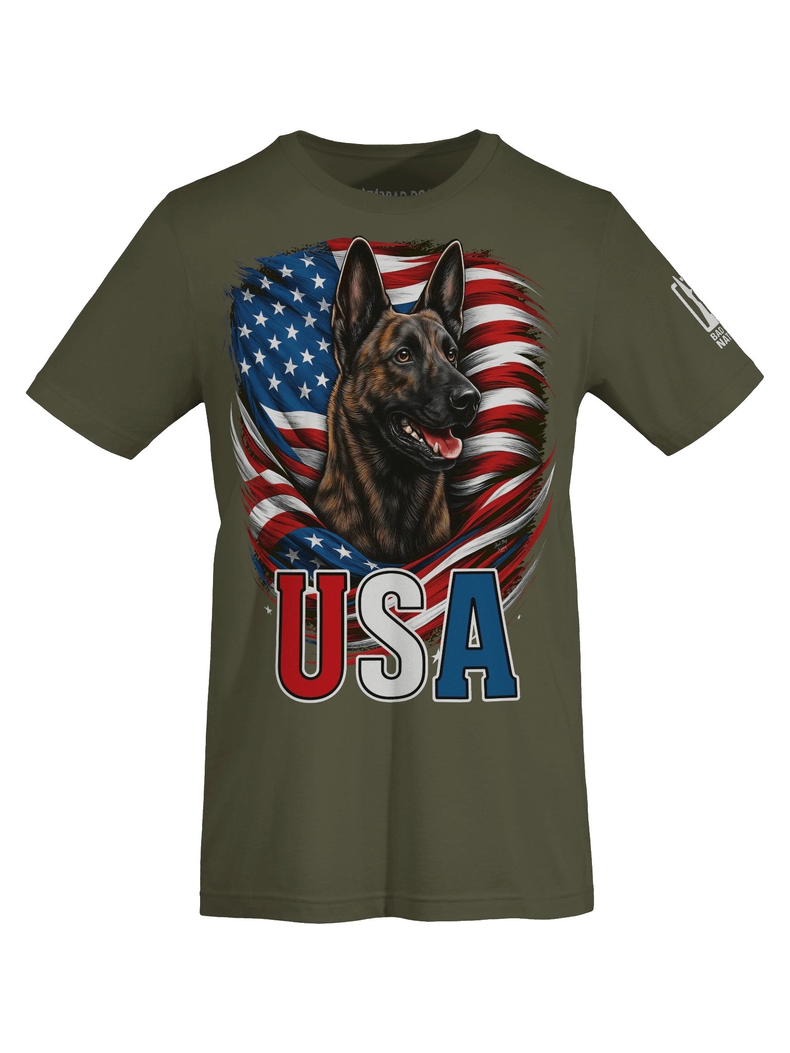 USA Dutch Shepherd - Premium Adult Unisex T-shirt product image (1)