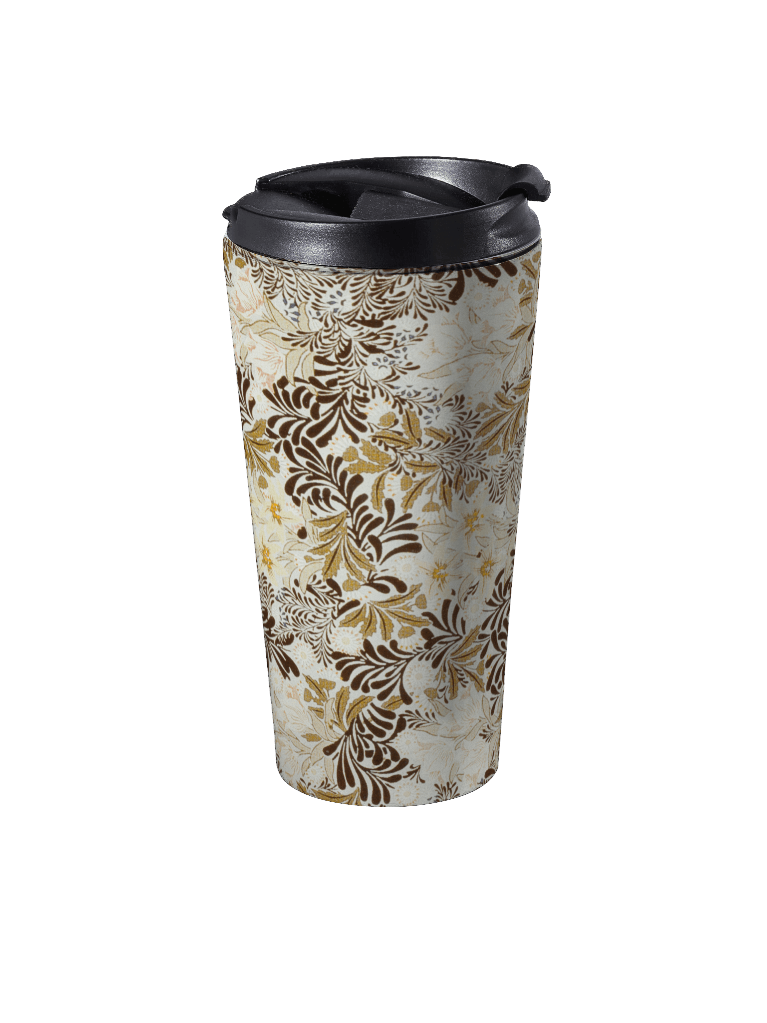 Ornate Floral Stainless Steel Travel Mug product image (2)