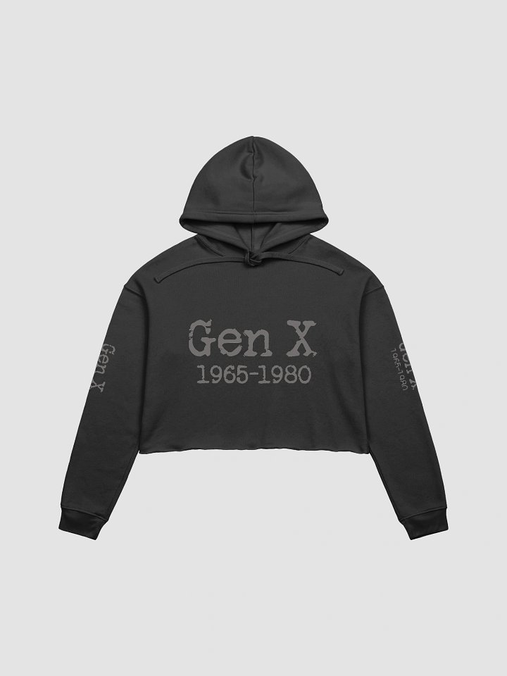Gen X 1965-1980 Crop Hoodie product image (4)