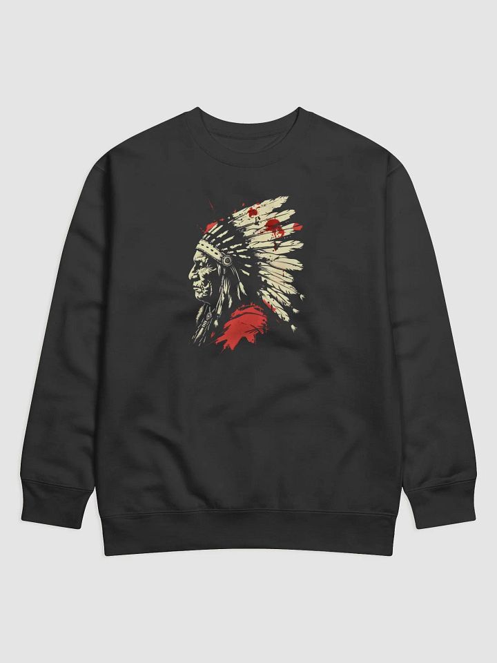 Apache Chief Long Sleeve Sweater - Warmth with Cultural Significance product image (1)