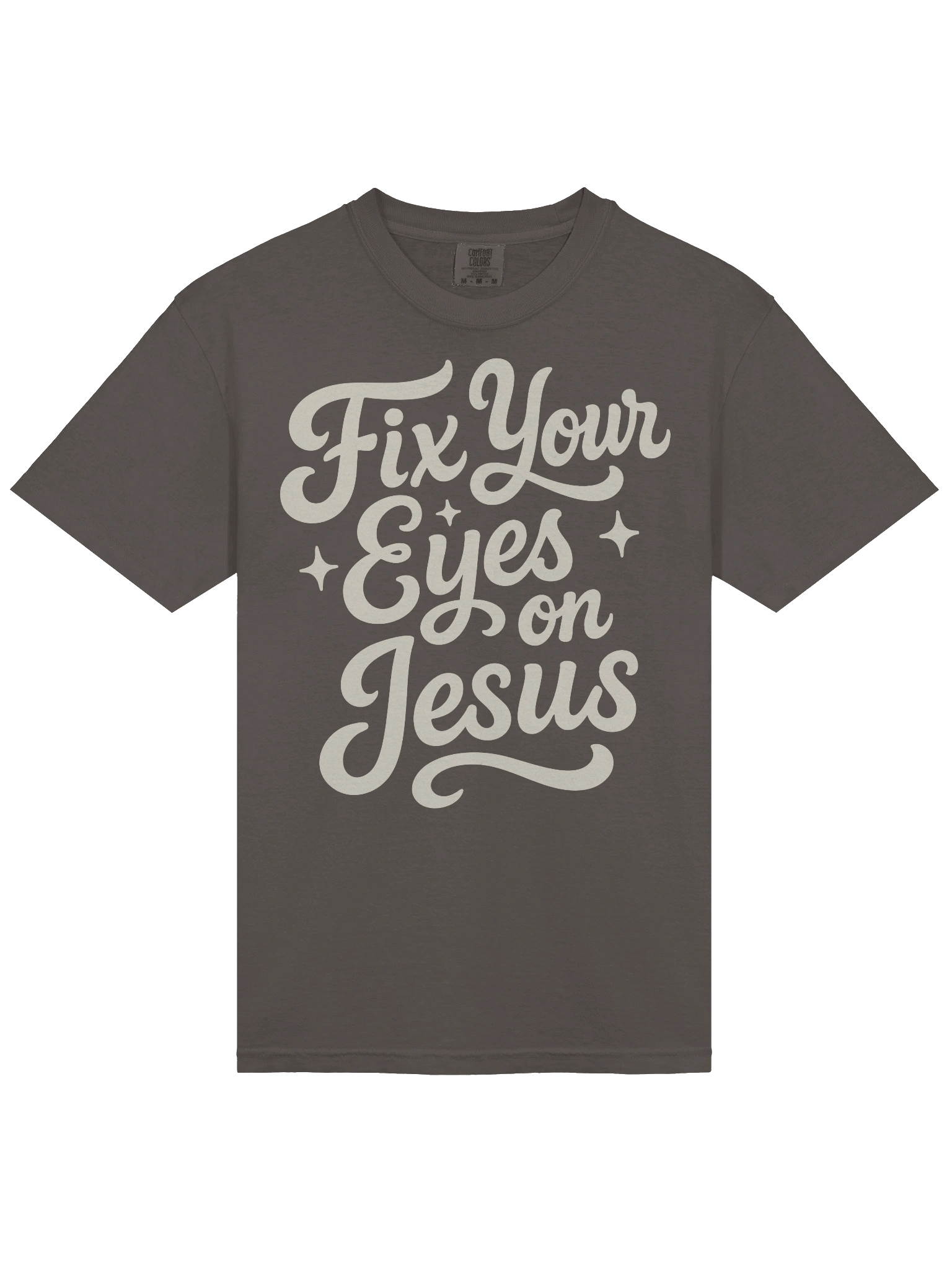 Fix Your Eyes on Jesus Retro Comfort Colors® Tee product image (13)