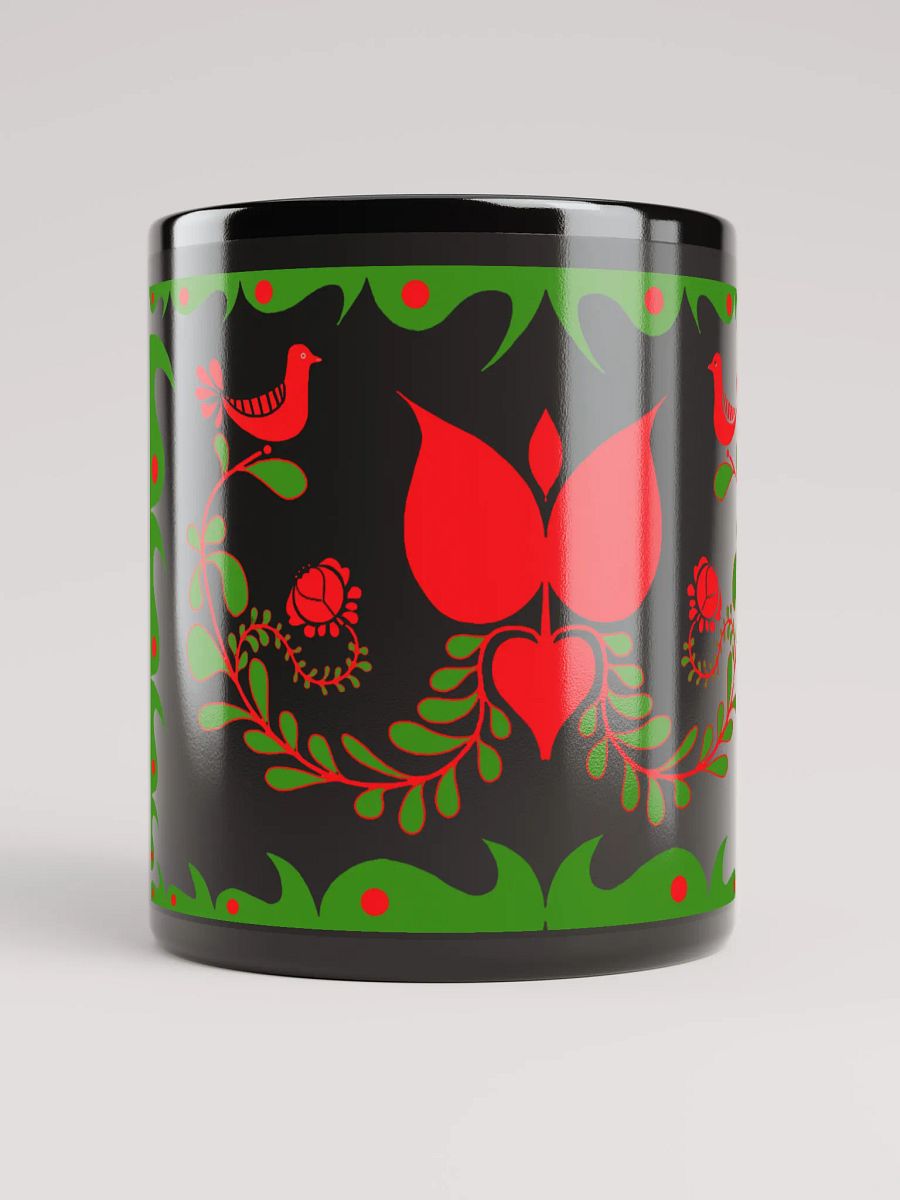 Hungarian Folk Art Floral Symphony Mug product image (10)