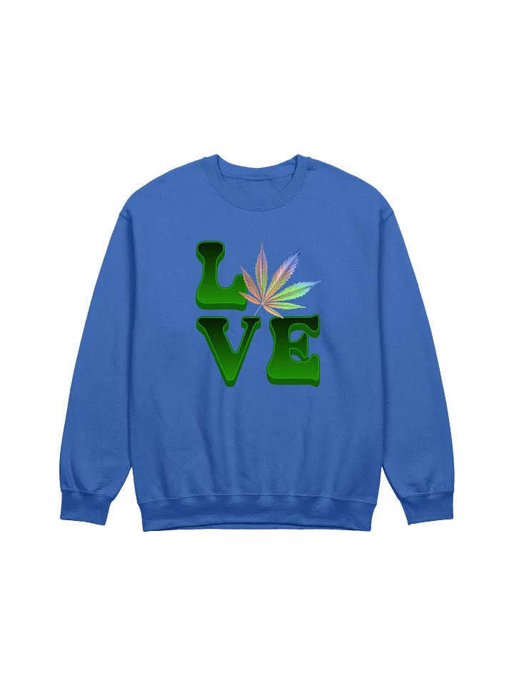 CANNABIS LOVE SWEATSHIRT product image (1)