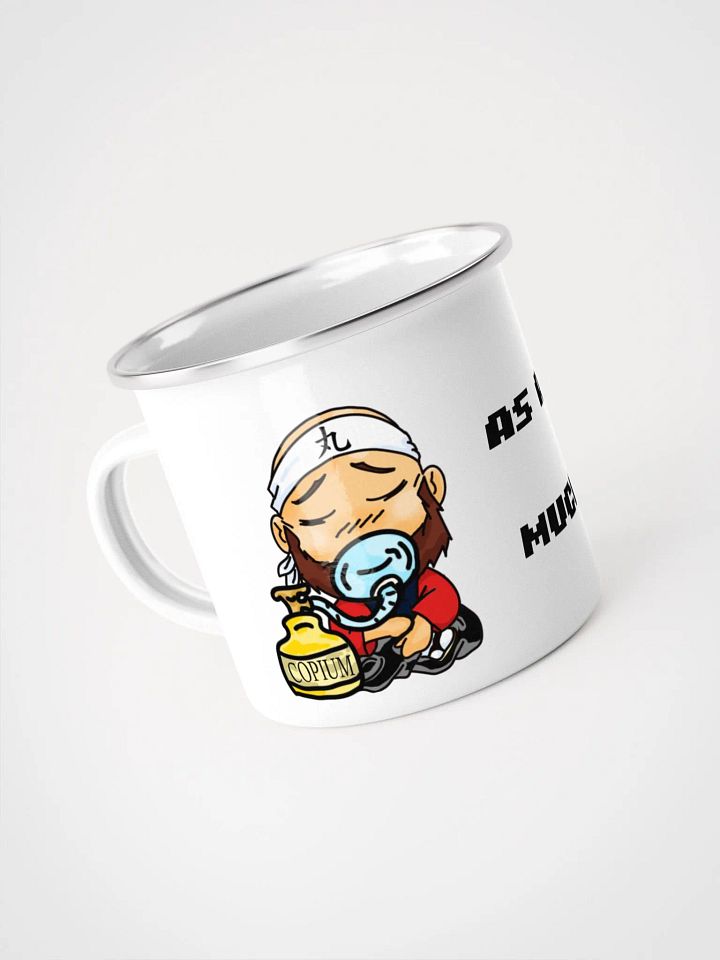 The Maru Copium Enamel Mug! product image (1)