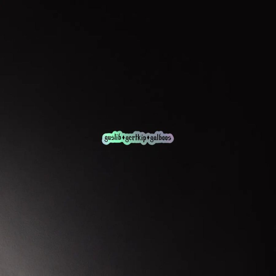 Guslib Gertkip Galboos Holographic Sticker product image (4)