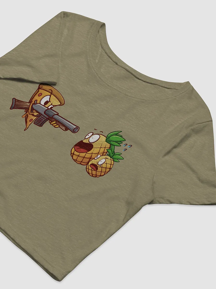 Pizza hates Pineapple Women's Crop product image (3)