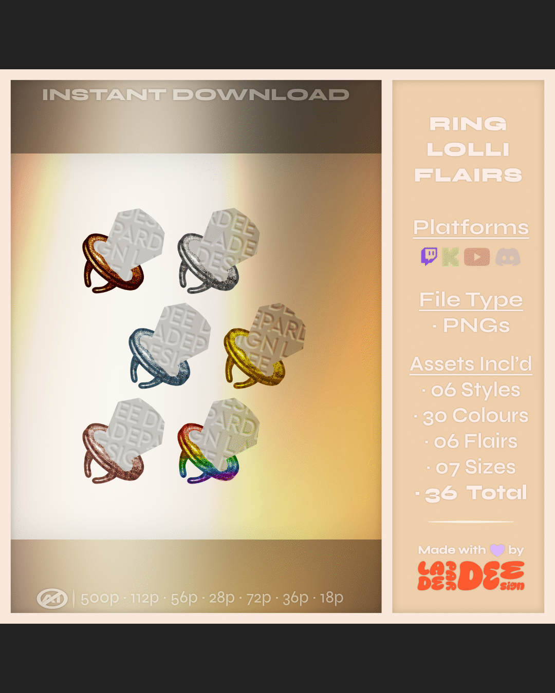 Ring Lolli Badges product image (5)