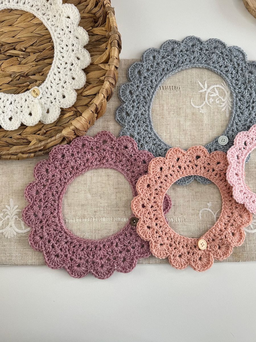Peter Pan Collar Crochet Pattern - Instant PDF Download product image (5)