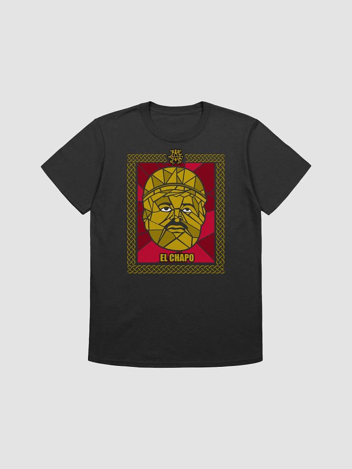 Golden Geometric Face Unisex T-Shirt product image (1)