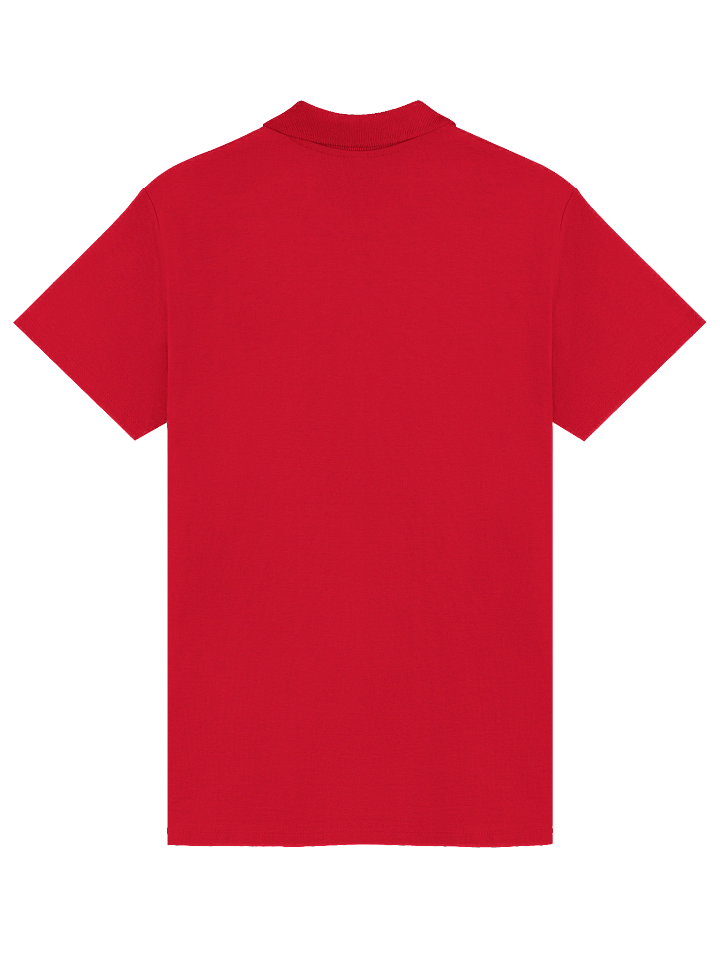 POUNDS AROUND red polo with stitched black product image (2)