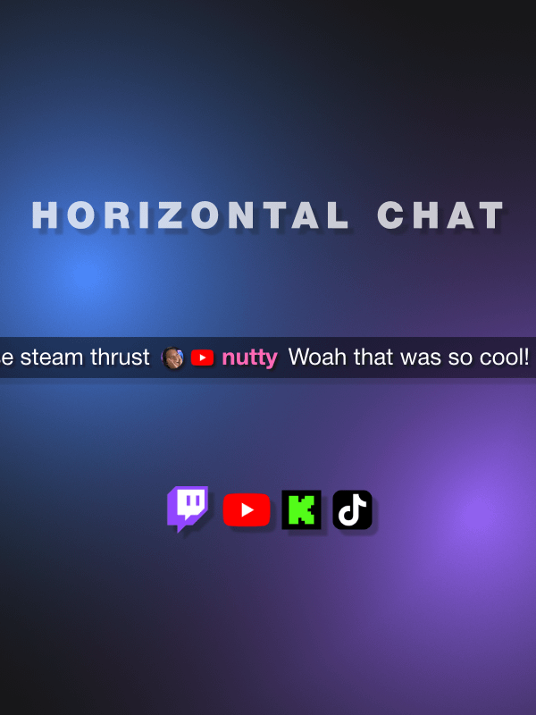 [Early Access] Horizontal Chat product image (1)