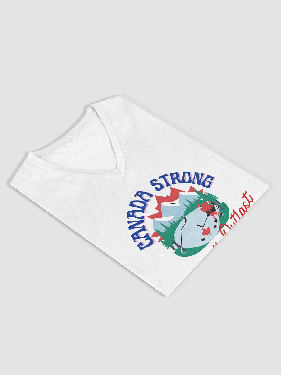 Canada Strong Hockey V-Neck Tee product image (7)