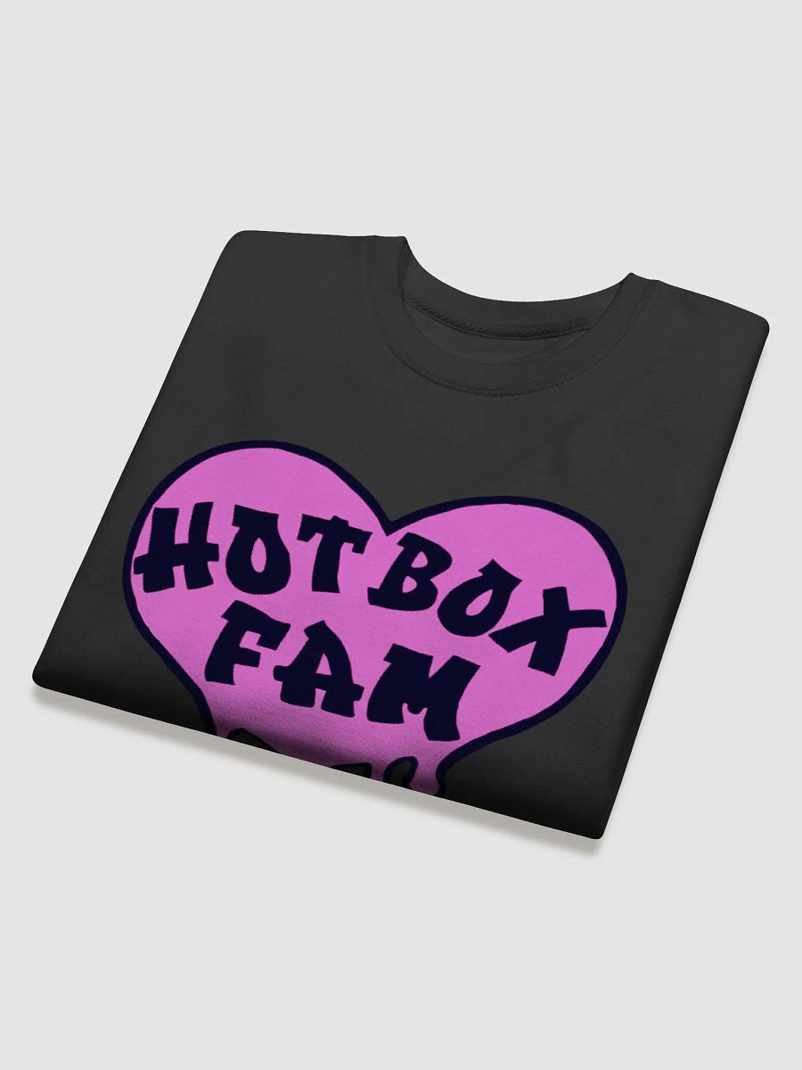 UNISEX HOT BOX FAM SOLID PINK LOGO SWEATSHIRT product image (26)