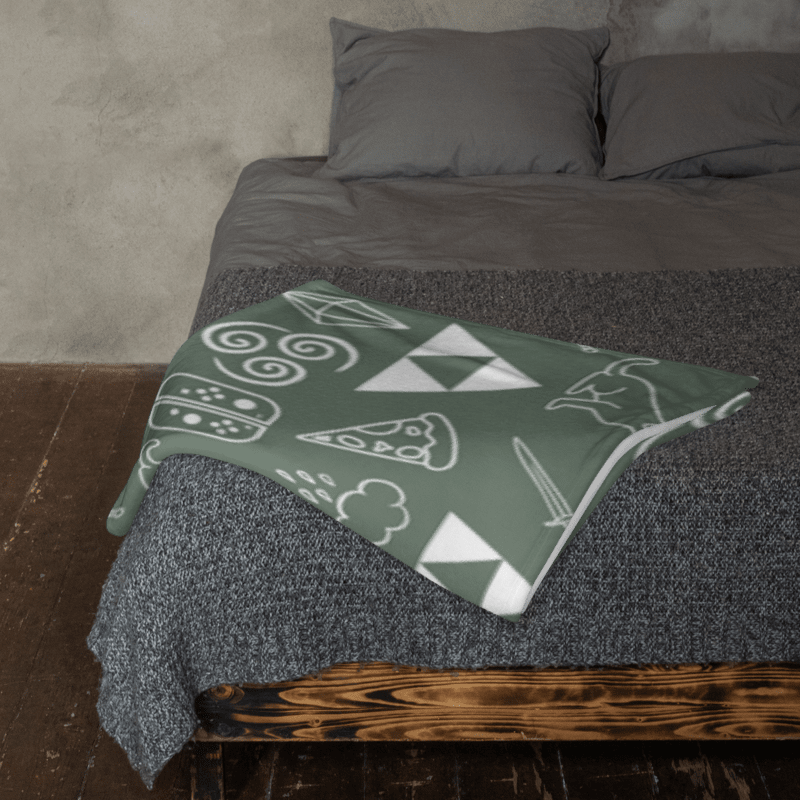 Kuja's favorite blanket (sage green) product image (5)