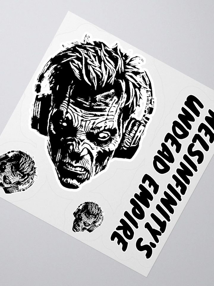 Nels Undead Empire Kiss Cut Stickers (White Edge) product image (4)