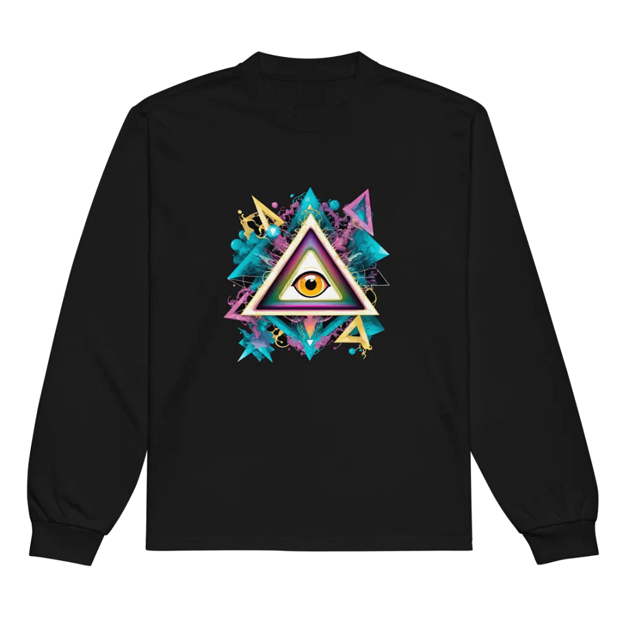 [All Seeing Eye] - Unisex Premium Heavyweight Long Sleeve Shirt product image (9)