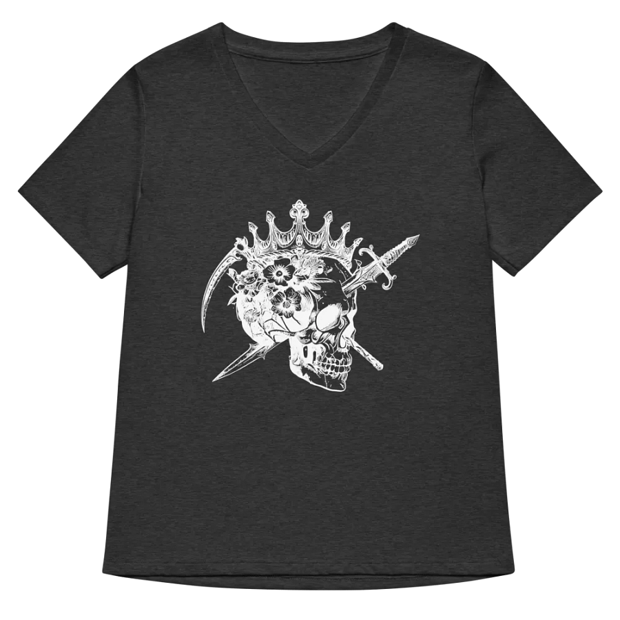 Four Horsemen Logo Bella+Canvas Women's Relaxed V-Neck T-Shirt product image (6)