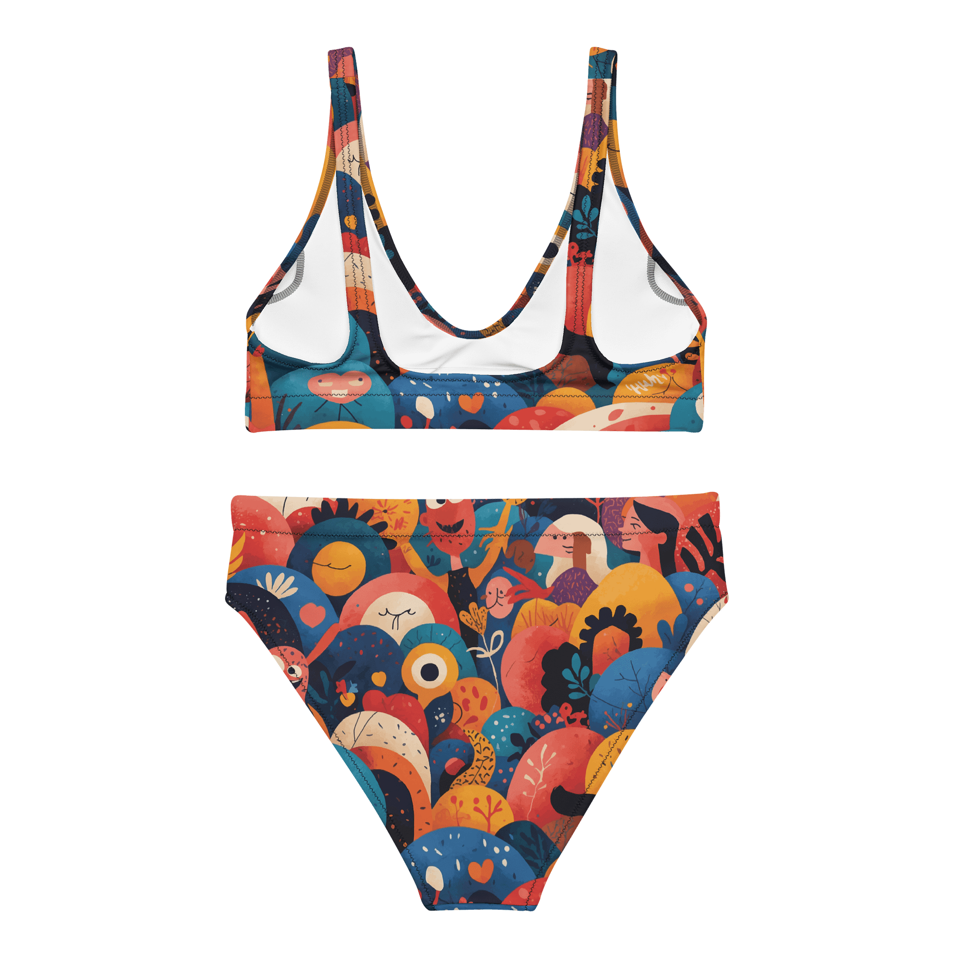 Whimsical Wonderland High Waist Bikini Set product image (2)