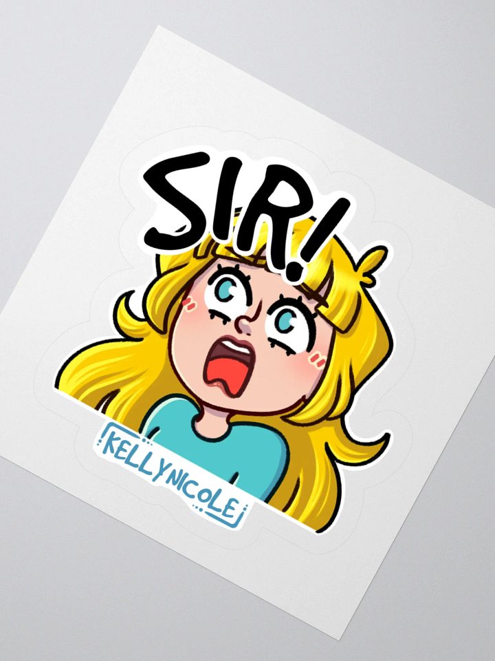 Kelly SIR Emote Sticker product image (5)
