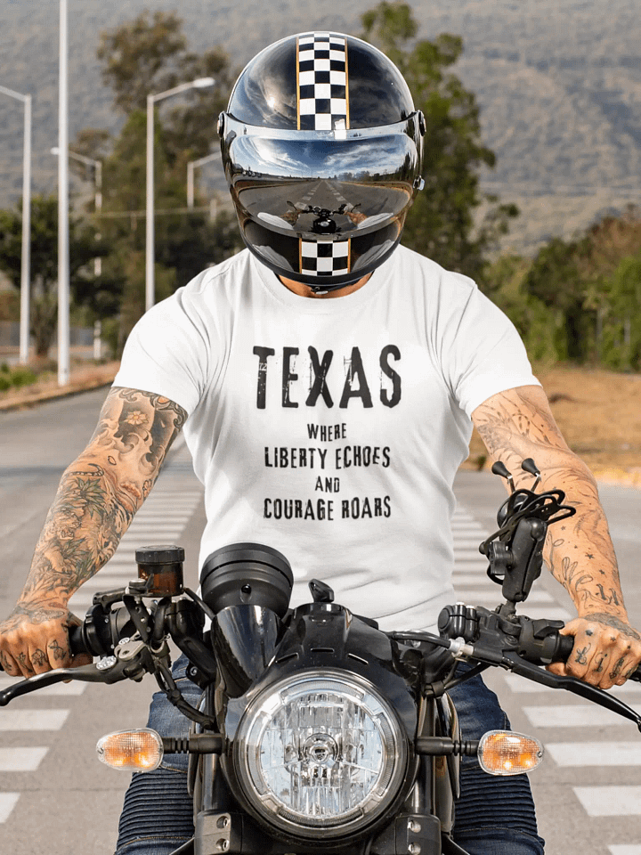 Texas Where Liberty Echoes Light T-shirt product image (14)