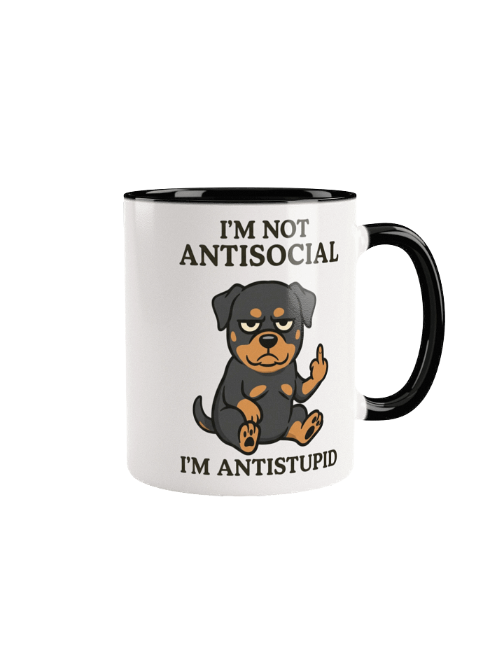 Sassy Rottweiler Ceramic Mug product image (1)