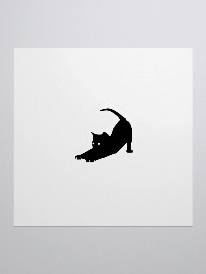 Stretching Black Cat product image (1)