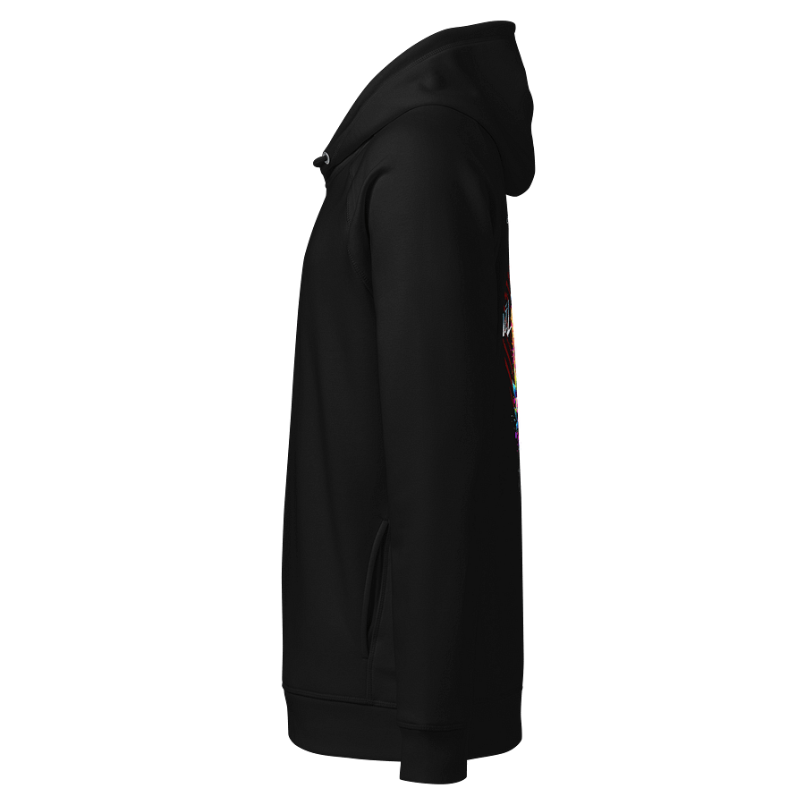 Leopard E Floral Unisex Hoodie product image (6)