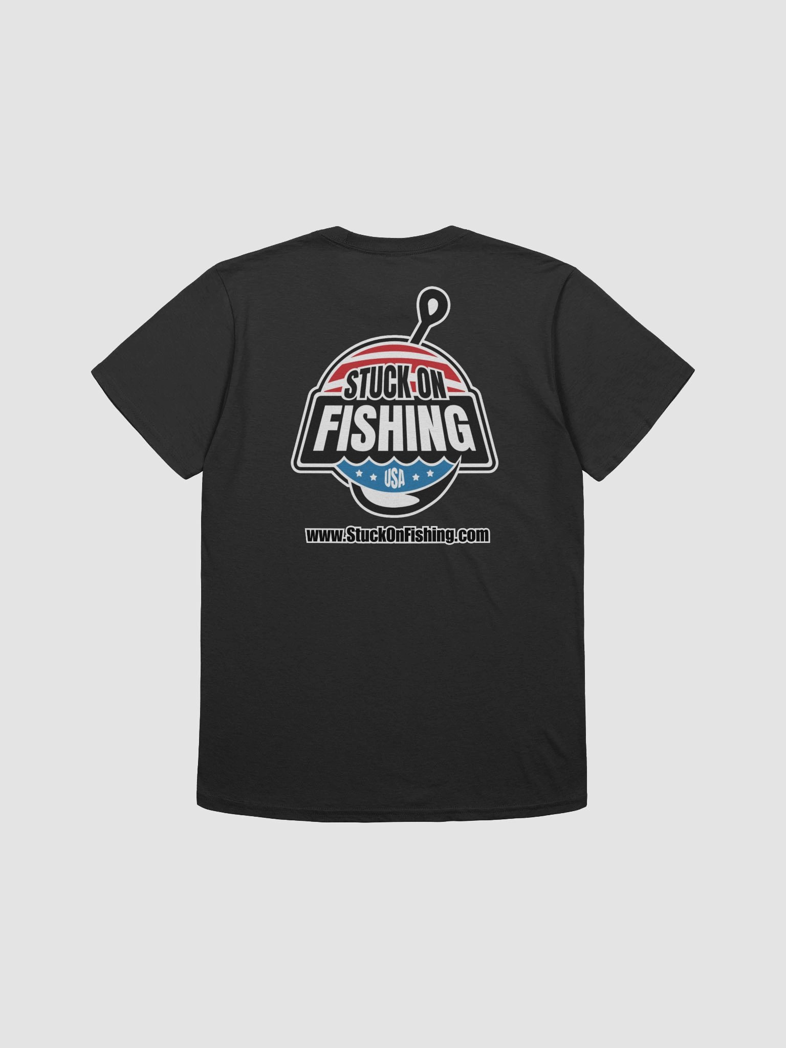 Stuck On Fishing Mens T-Shirt product image (4)