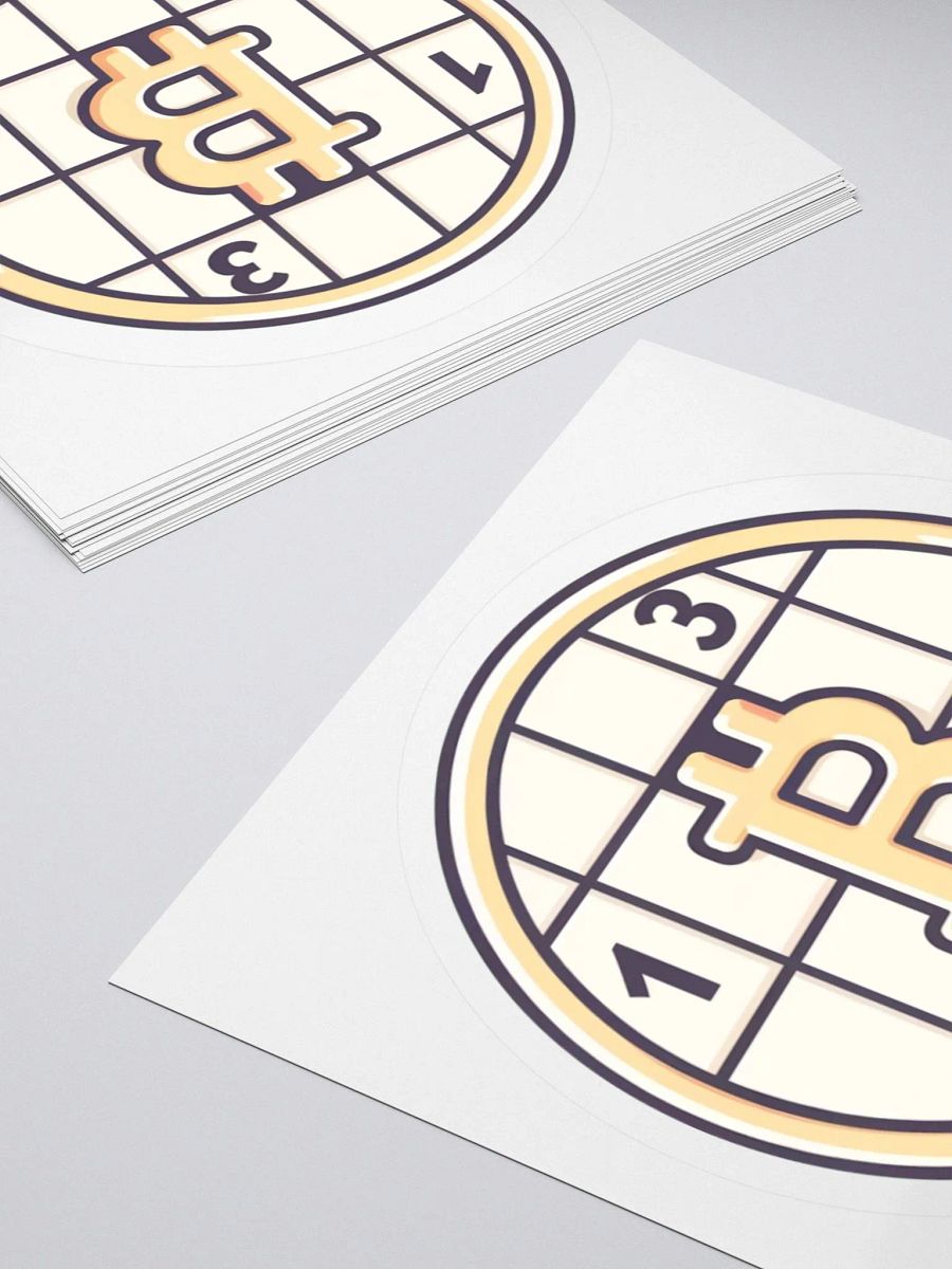 Bitcoin Deminer Sticker product image (12)